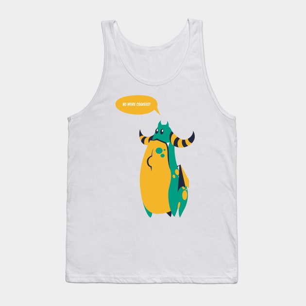 No More Cookees Tank Top by NiceIO